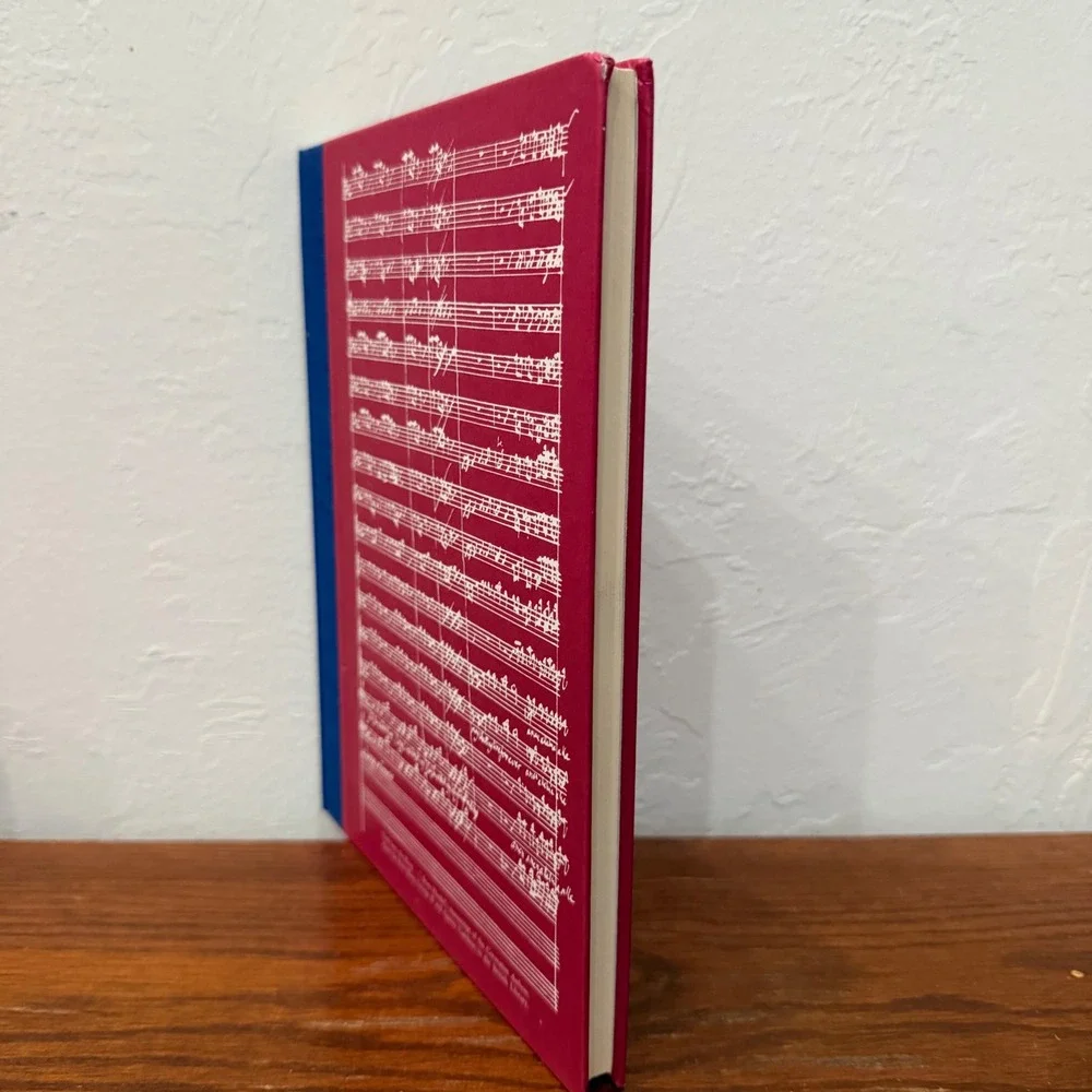 Folio Society Music at Court Christopher Hogwood 1977 Vintage Hardcover Red Blue